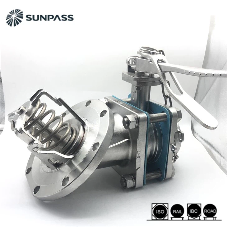 Bottom Discharge- DN80 45°Bottom Discharge Valve