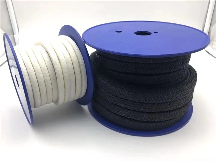Mechanical Packing Seal Ramie Fiber Gland Packing With Ptef