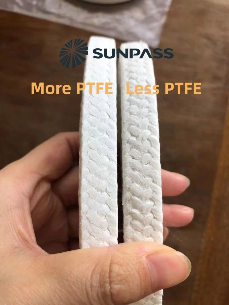 Comparison of Different PTFE Contents Comparison of Different PTFE Contents