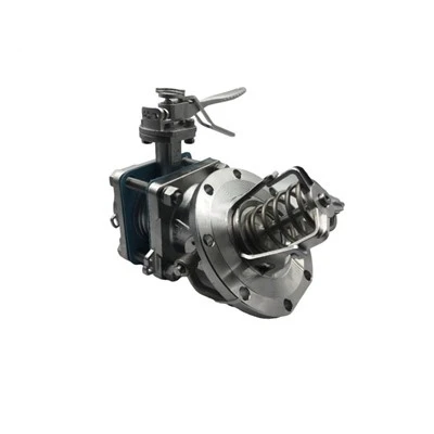 3 "45 Degree Soil Discharge With Sample Valve for ISO Tank