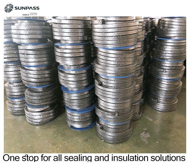 Pure Graphite Braided Packing-10 Pure Graphite Braided Packing-10