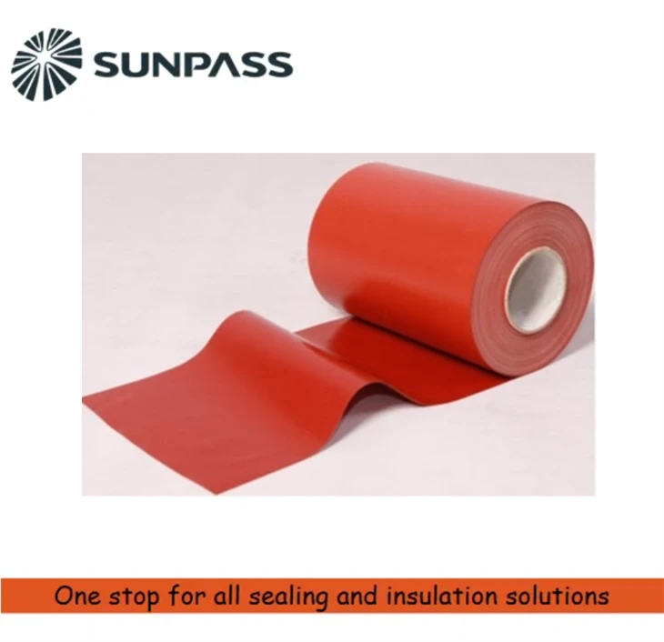 Semi Raw And Semi Cooked Silicone Extruded Fabric